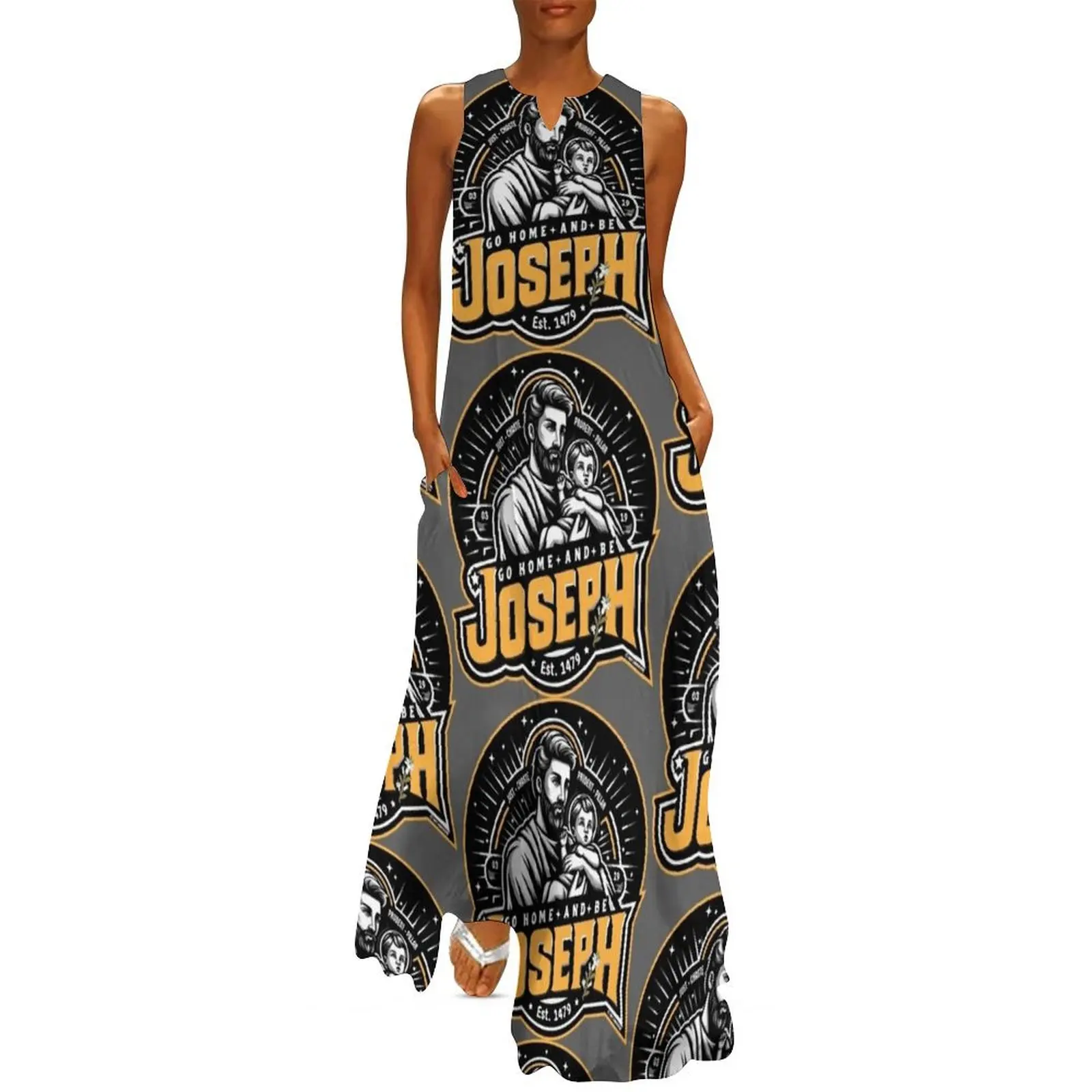 

Be Joseph Motivational Long Dress Women's summer long dress Women's evening dress
