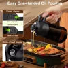 2-in-1 Glass Oil Dispenser & Sprayer - 16oz/470ml Leakproof Olive Oil Sprayer Bottle for Cooking, Air Fryer, BBQ, Baking, Salad 4 2-in-1 Glass Oil Dispenser & Sprayer - 16oz/470ml Leakproof Olive Oil Sprayer Bottle for Cooking, Air Fryer, BBQ, Baking, Salad 4