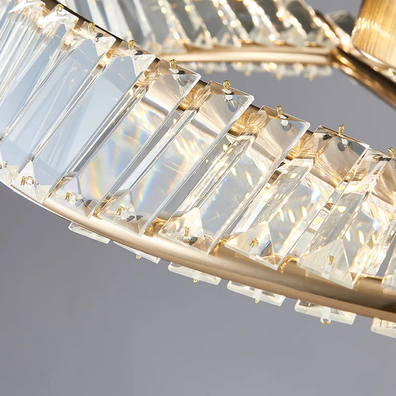 Imagem -05 - Nordic Luxo Cristal Led Lâmpada do Teto Creative Living Room Chandelier Iluminação do Quarto Iluminação Doméstica Interior