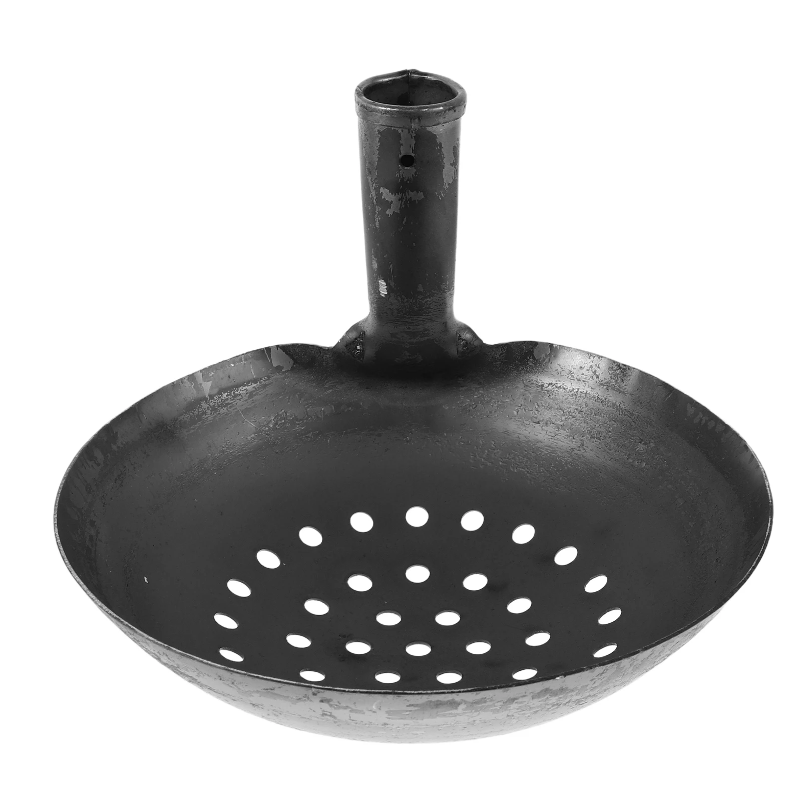 

Muck Ladle Heavy Duty Iron Sewer Drain Cleaning Tool For Sludge Debris Removal Water Channel Cleaning Ladle Storm Drain