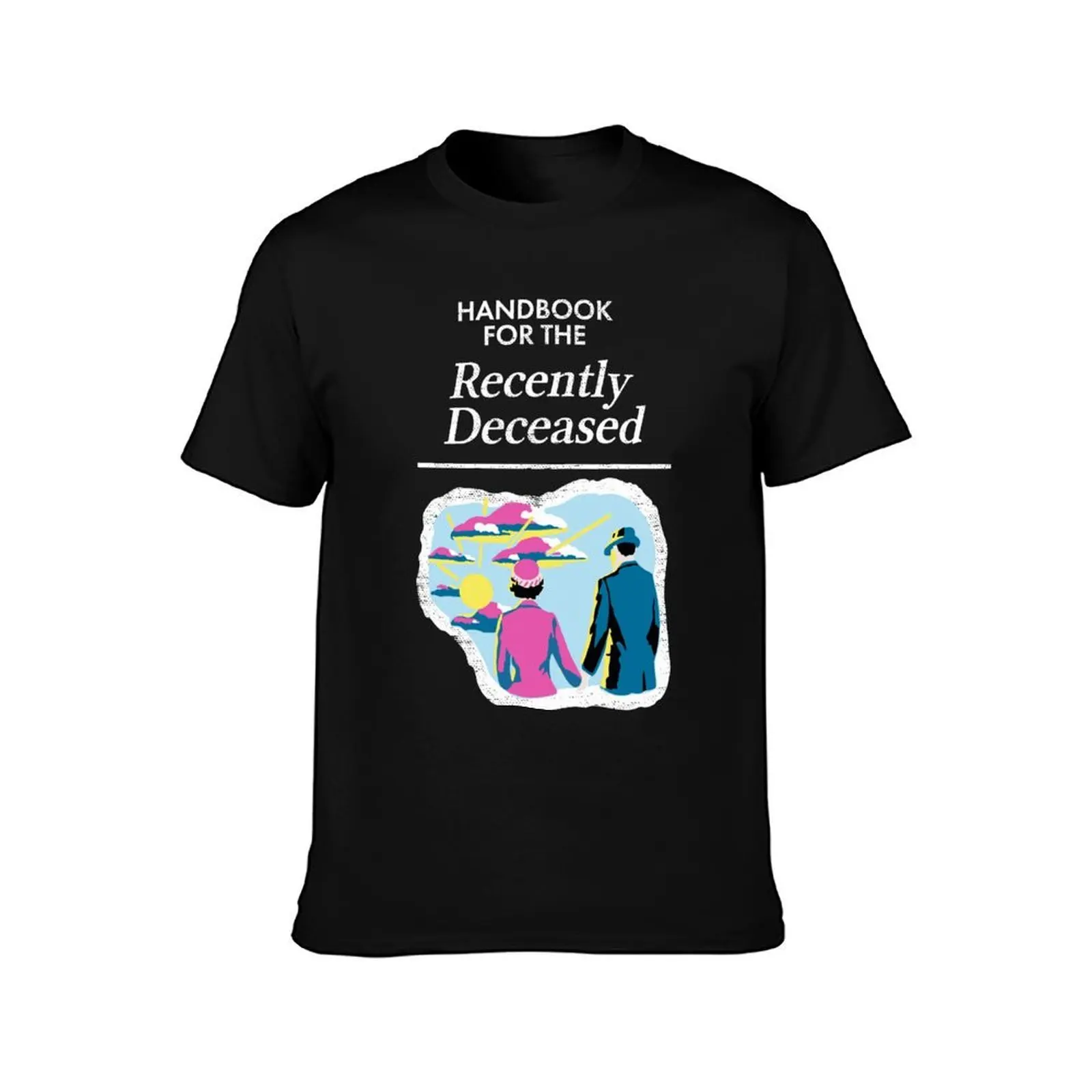 Handbook for the Recently Deceased T-Shirt Summer Casual Cotton Tee Oversized Streetwear Tops Vintage Graphic Print