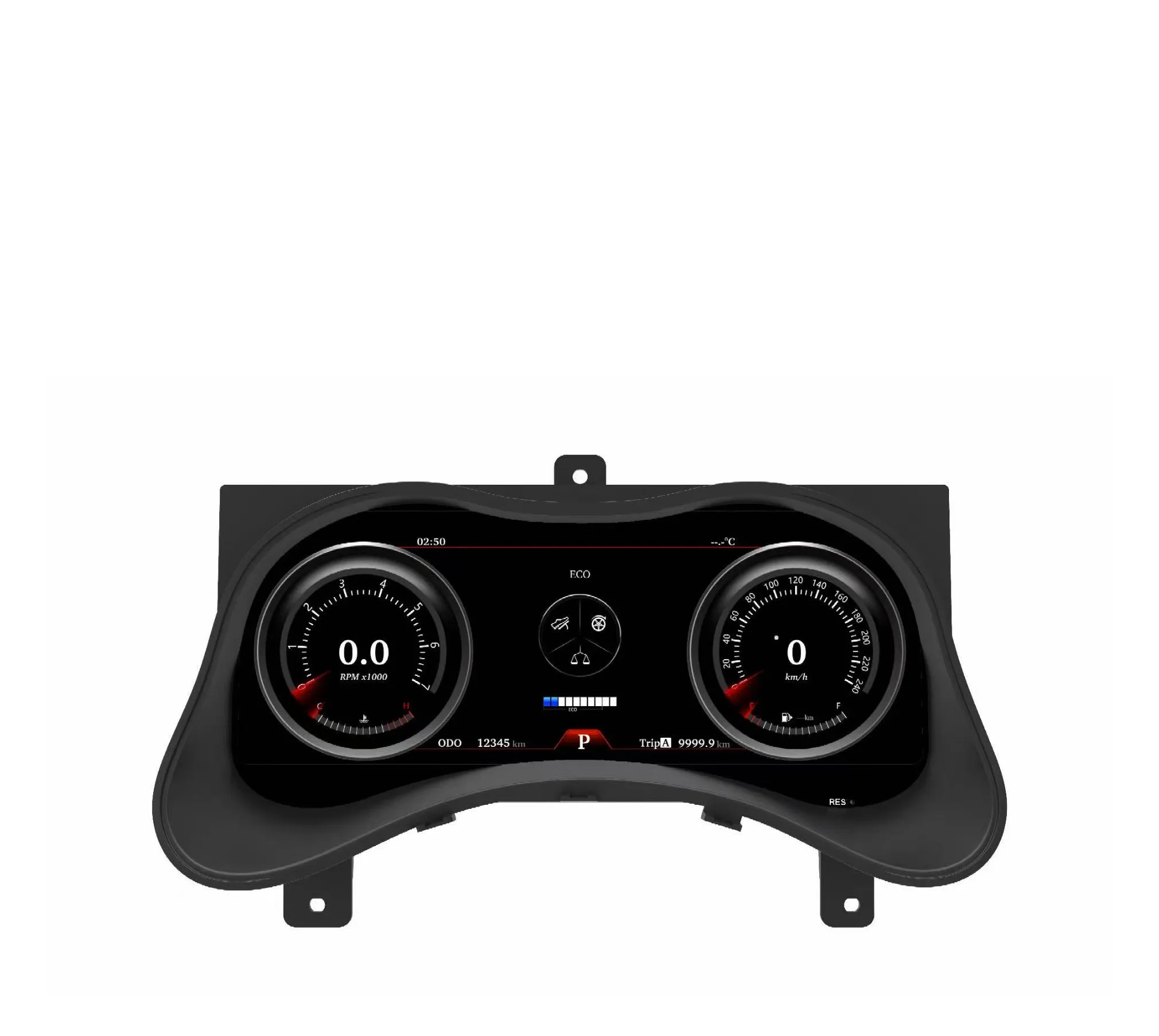 New Upgrade Linux Dashboard LCD Digital Cluster Speedometer Panel for  Q70&Q70L