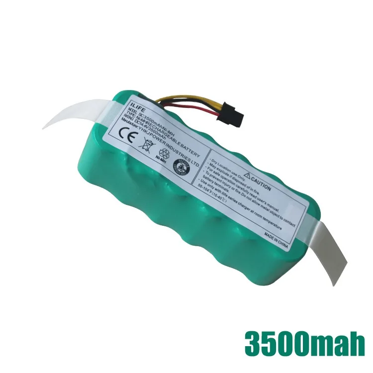 New 3500mAh Battery For Midea MR04 VCR06 VCR15 VCR16 For Liectroux B2005 Plus, B3000 Plus For TCL S15 S1 Robot Vacuum Cleaner