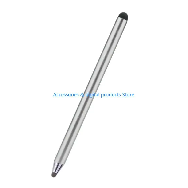77JD Double End Styluses Pen for Touchable Screen High Sensitivity Silicone Styluses