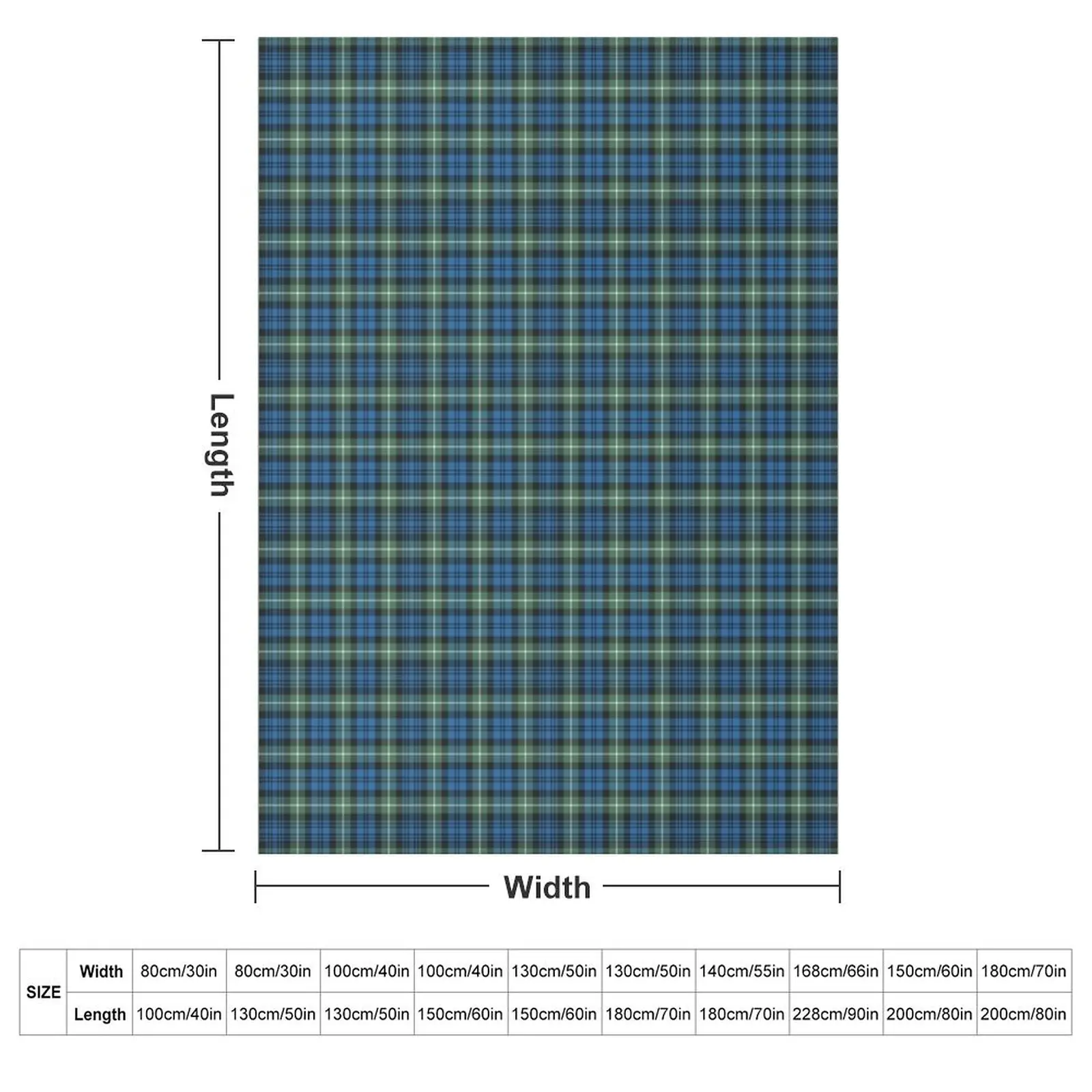 Lamont Ancient Tartan Throw Blanket Comforter Luxury Thicken valentine gift ideas Cute Plaid warm for winter Sofas Blankets