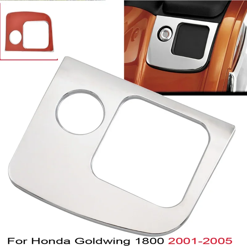 Chrome Fairing Right Side Control Accent for Honda GoldWing GL1800 2001-2005 2002 2003 2004