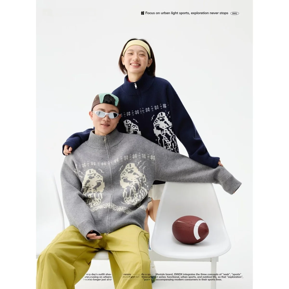 Suéter de Punto Casual Retro Americano con Cuello en V para Hombre, Color Sólido, Cárdigan Abierto, Poliéster Suave, Manga La...