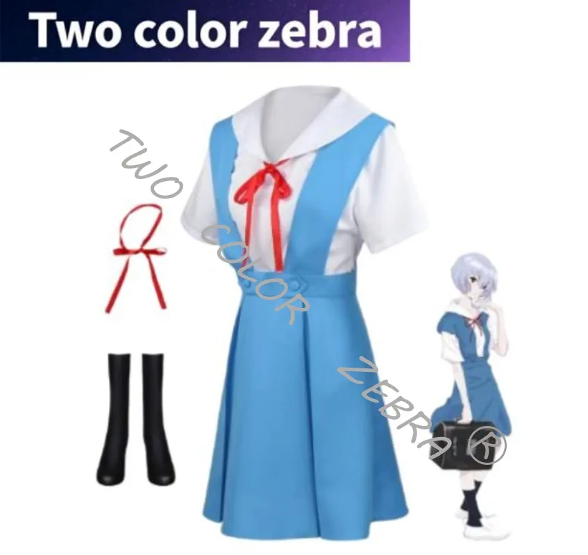 

Soryu Косплей Kostüm Rei Ayanami Косплей Kostüm Asuka Langley Soryu Schuluniform Kleider Хэллоуин Косплей Костюм