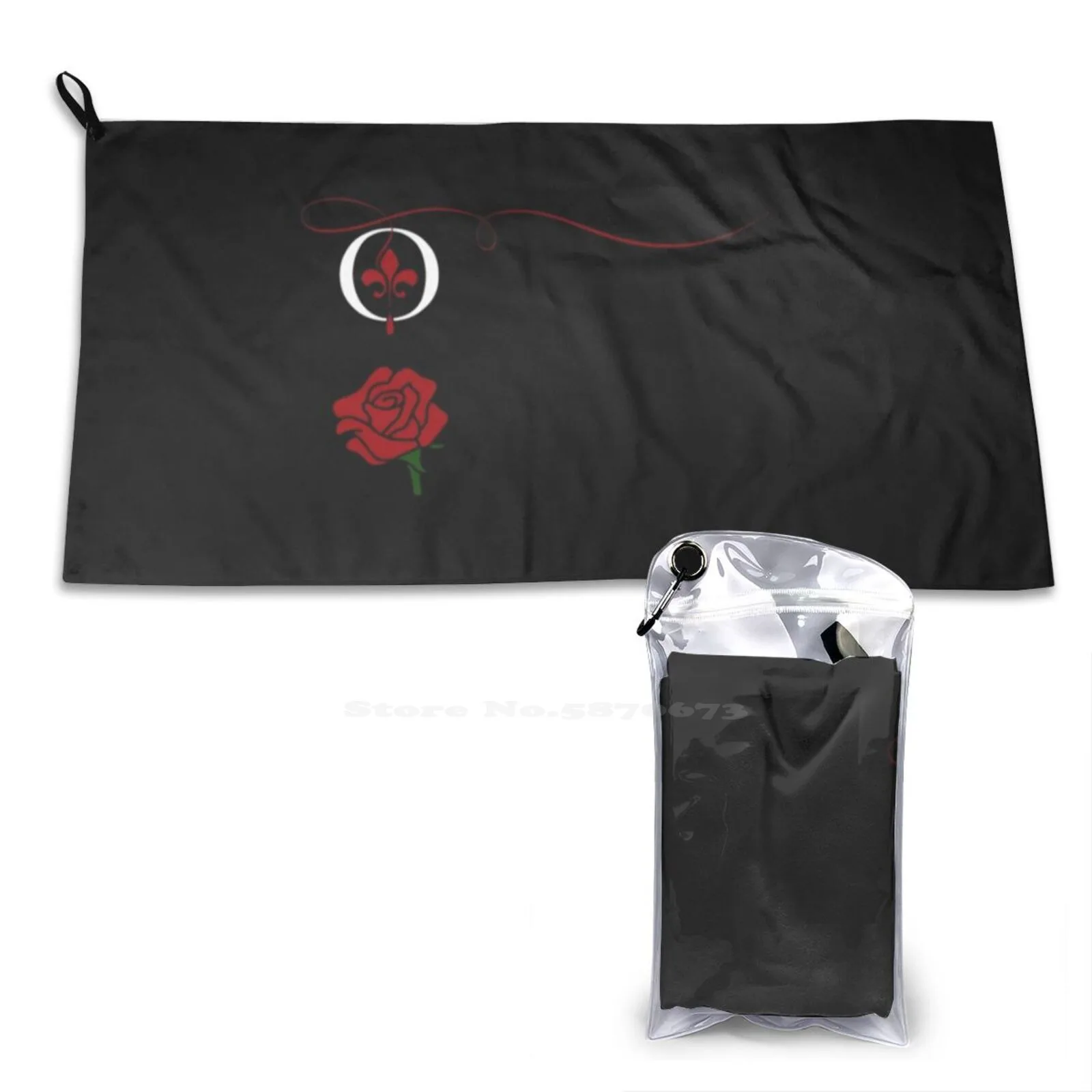 The Originals Soft Microfiber Fabric Travel Towel The Originals Elijah Rebecca Klaus