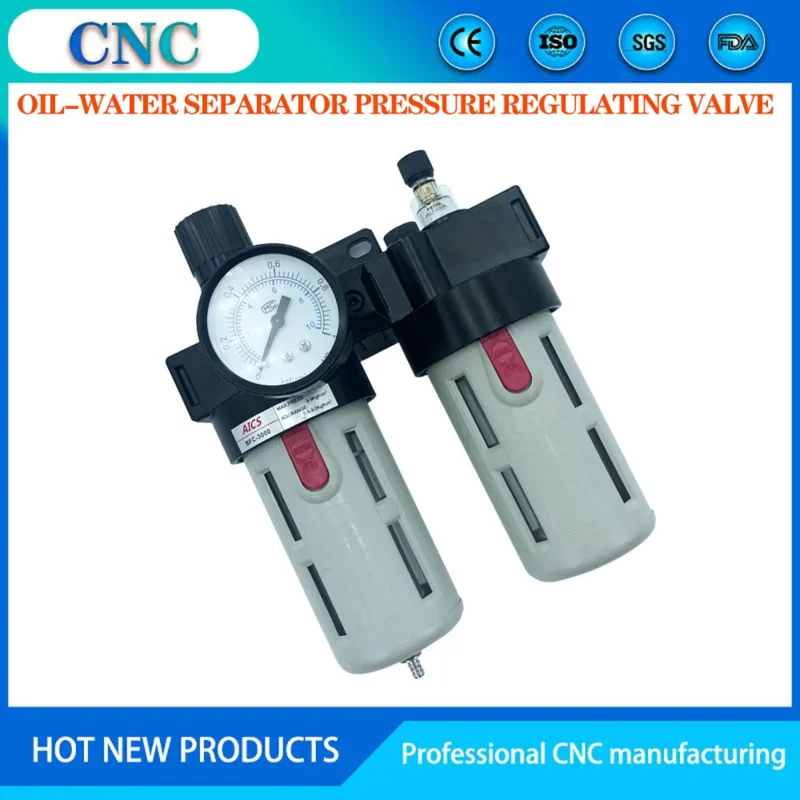 Oil water separator, pressure regulating valve, BFC-4000, air filter, air source processor