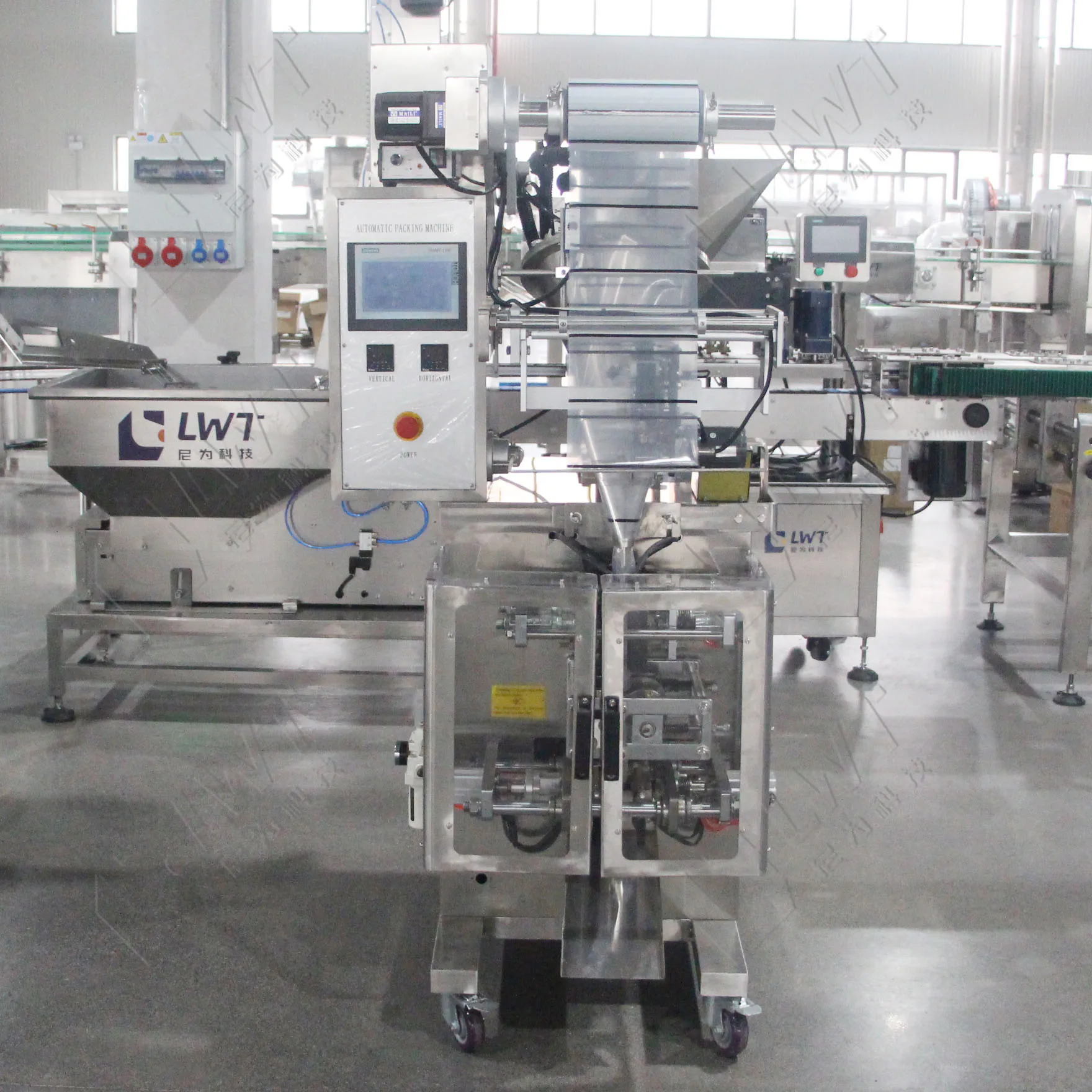 آلة تعبئة المسمار العد التلقائي بالكامل آلات التعبئة والتغليف المسمار المعدات الآلية بالكامل