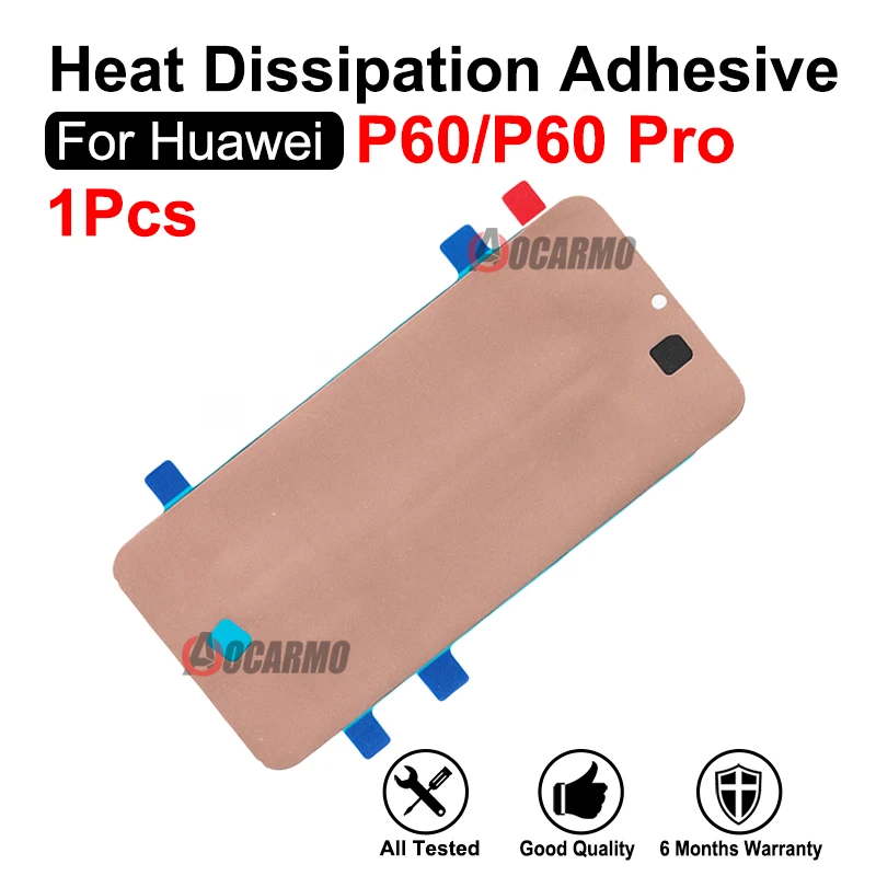 

ЖК-экран, задняя наклейка для рассеивания тепла, медная фольга, запасные части для Huawei P60 P60Pro