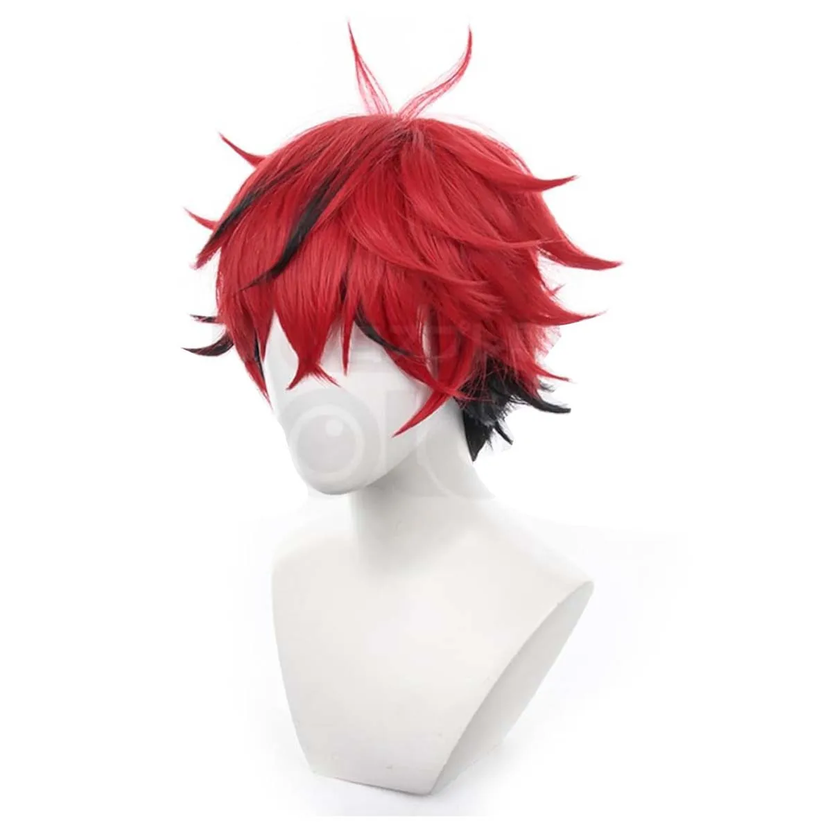 2026 quality Goods Men Anime Gokurakugai Cosplay Alma Heat Resistant Red Hair Wig