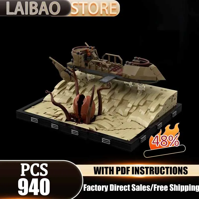 

Популярный конструктор по мотивам кинокарикатуры: Дизайн-модель «Пустынный Скиф» (Diorama Technology Brick) — Сборная модель для самостоятельной сборки, игрушка-подарок