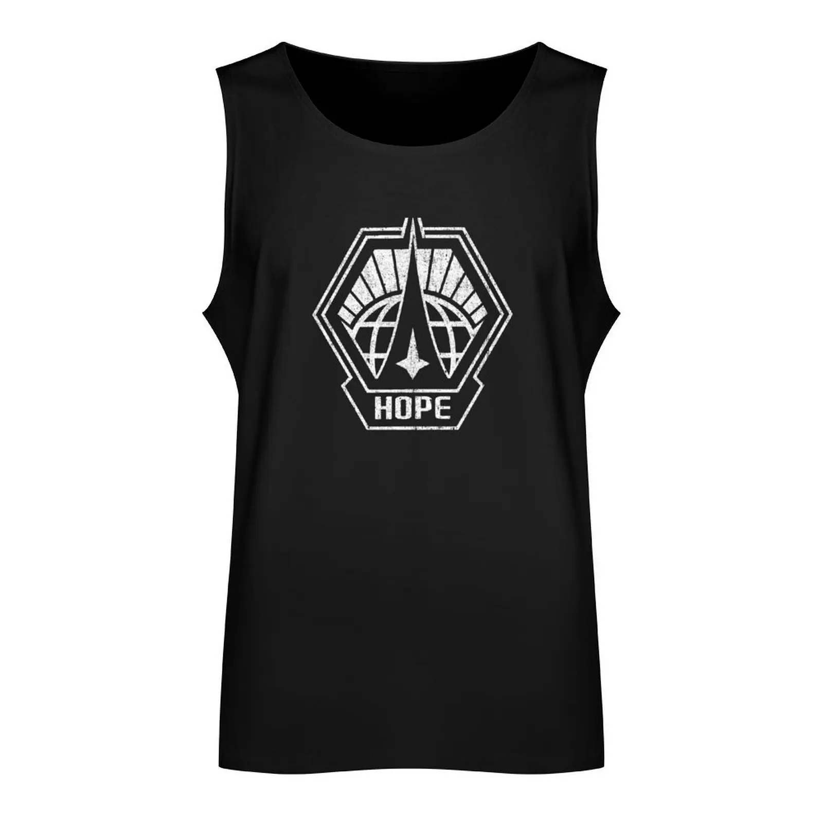 USS Hope Crest (Variant) Tank Top clothing men Men's summer clothes 2024 Men's fitness t-shirt