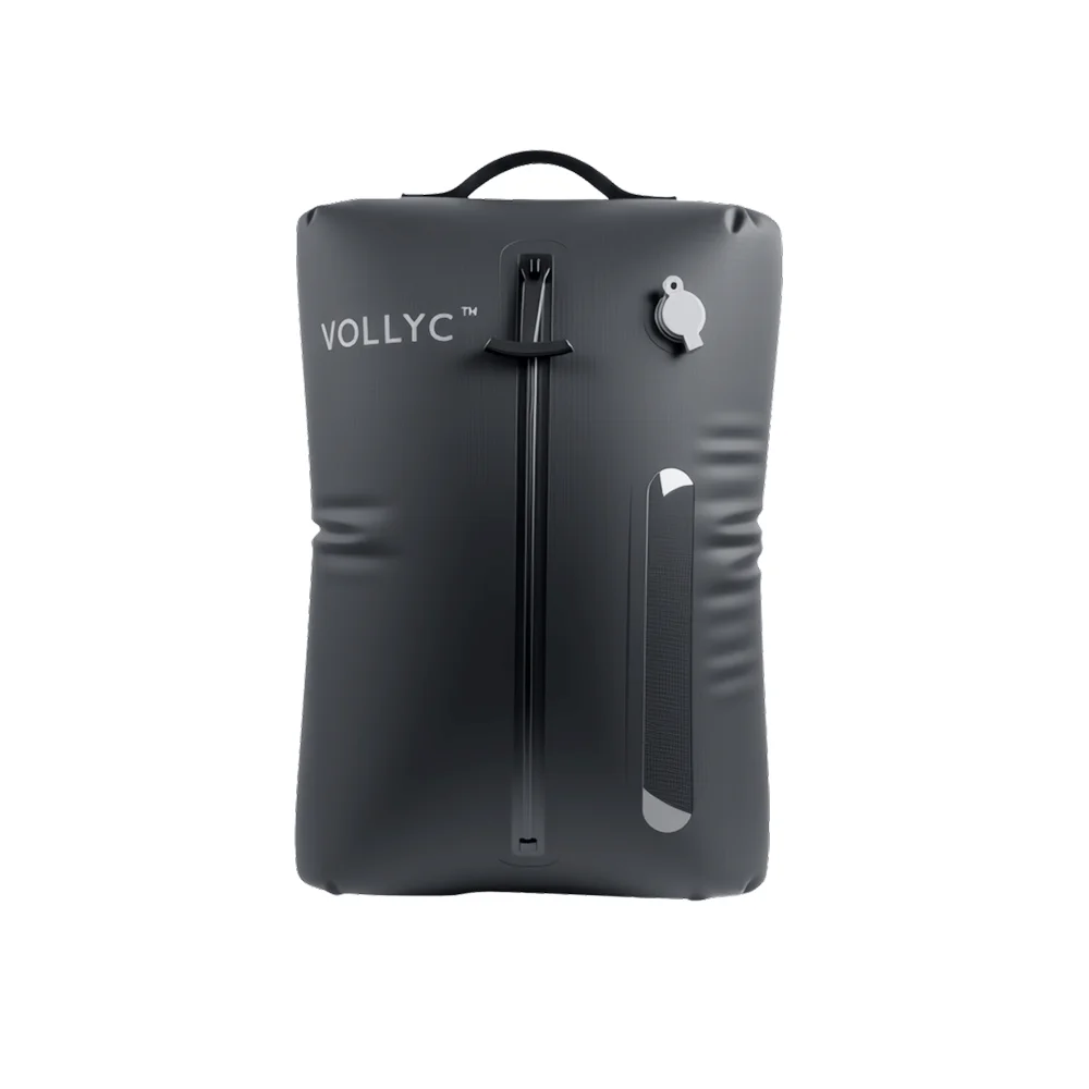 FLEXTAIL X VOLLYC EZYBAG – vacuümopbergzak van 18-55 liter, herbruikbare opbergzak voor kleding, reistas met compressiefunctie.