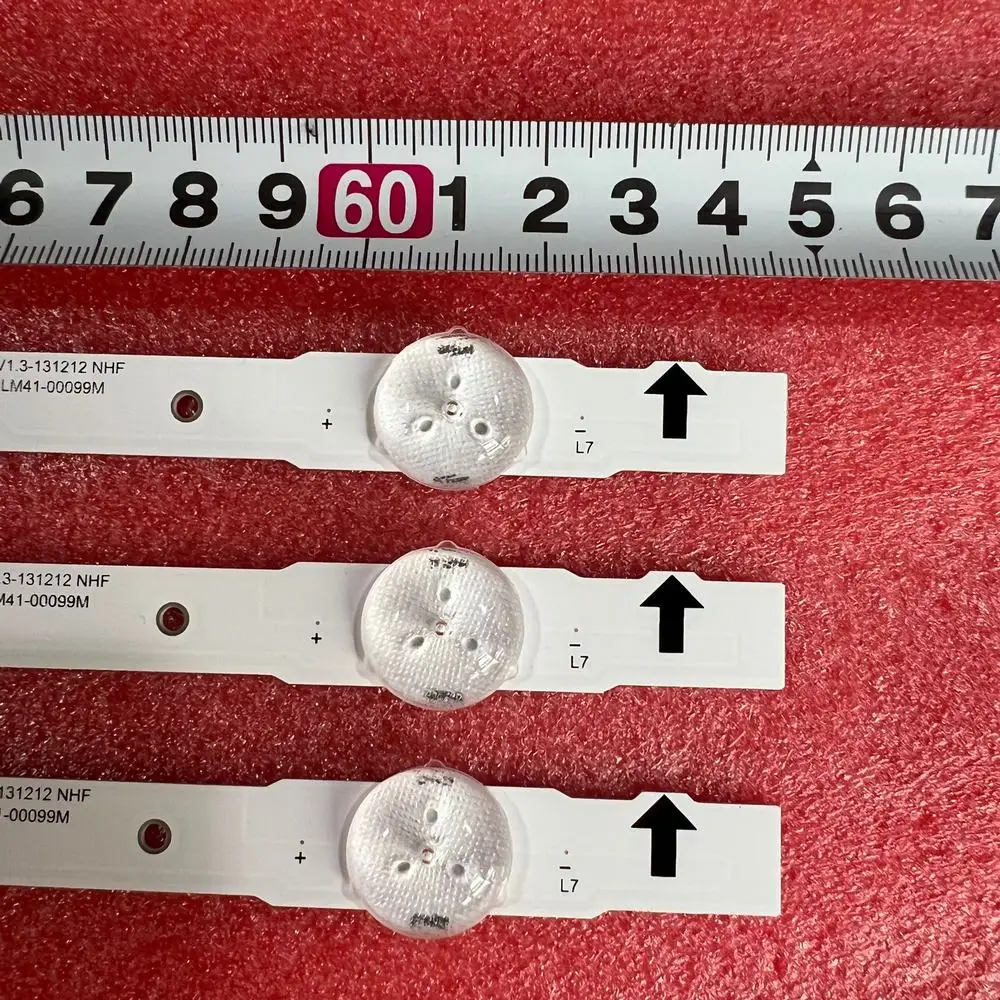 3 PCS/set 7LED LED strip TV For UA32H4500 UE32H4500 UE32H4510AK UE32H4670 LM41-00431A 00041L 00099M CY-HH032AGLV5H HH032AGLV2H