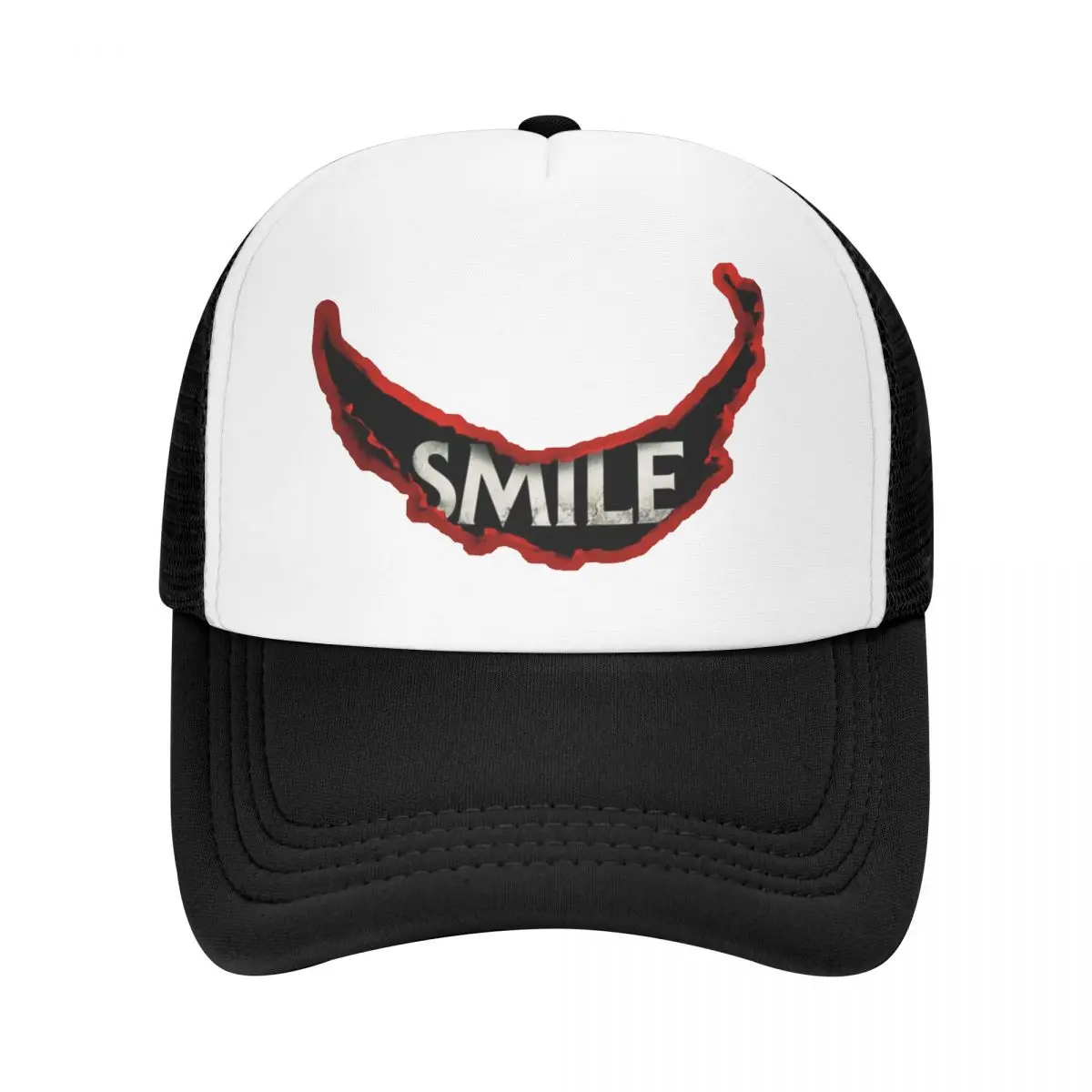 Movie Smile Horror Baseball Caps Mesh Hats Washable Outdoor Adult Caps