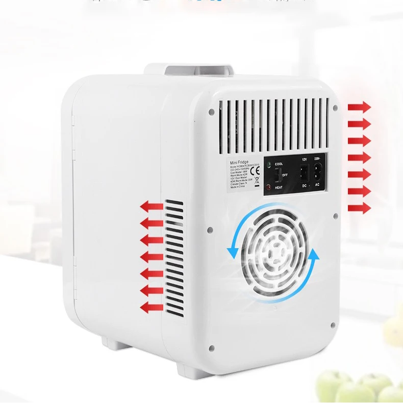 8L Custom Beauty Skin Care Makeup Cosmetic Refrigerator Mini Fridge With Mirror