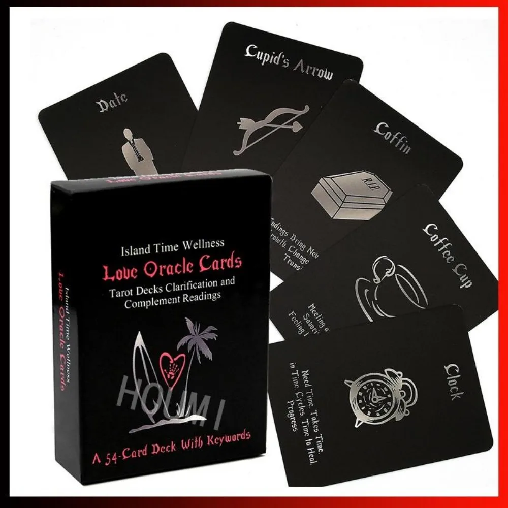 

Island Time Wellness Love Oracle Cards Tarot Deck Clarification and Complement Readings A 54 Card Deck