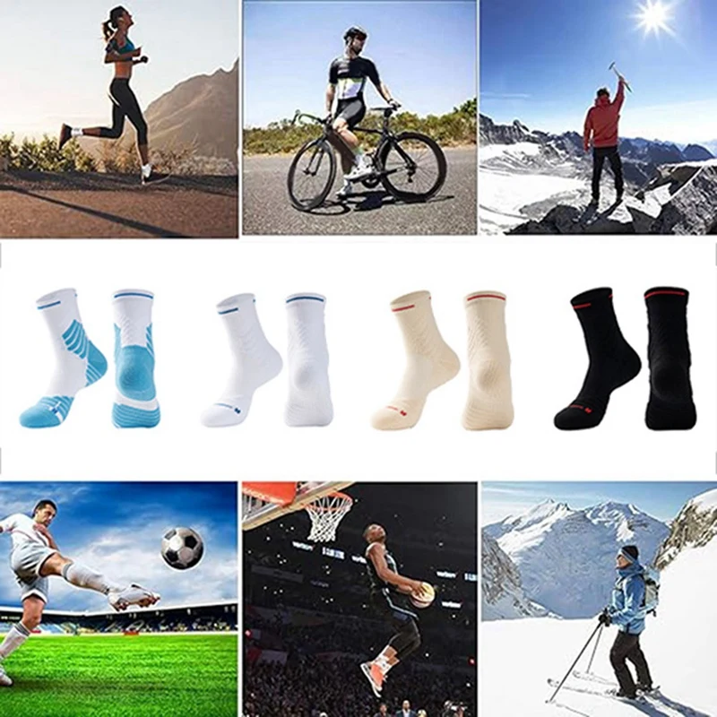 1Pair Anti-Slip Athletic Sock For Men Women,Soccer Sock,Non-Skid Slipper Sock,Trainning Sock For Football