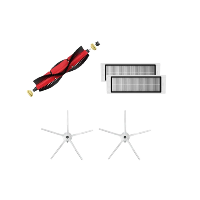 فرشاة فلتر قابلة للغسل لمكنسة كهربائية roborock s5 max e4 e5 s6 maxv
