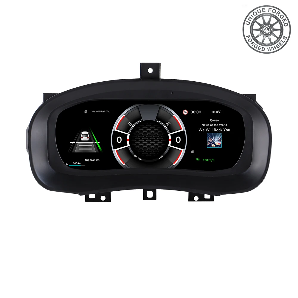 

Цифровая приборная панель Foforfor 10.25'' для Skoda Fabia 2008-2014 с ЖК-дисплеем, спидометром и Carplay