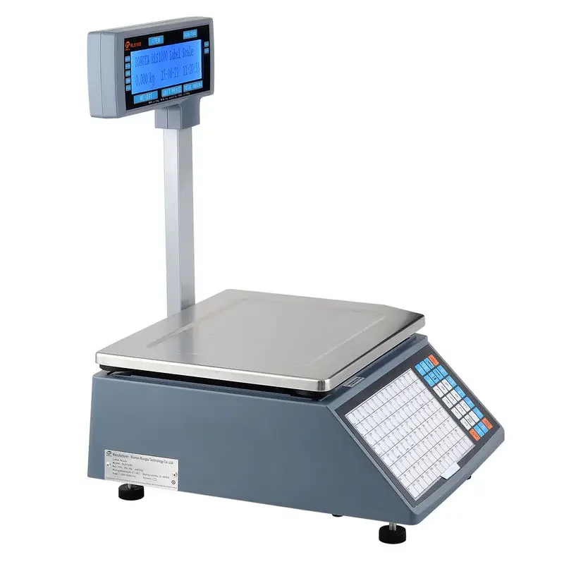 Best Seller RLS1000 WIFI Kitchen Scale 15kg Platform Scale With LCD Display For Barcode Label Printing Computing Weight Scale