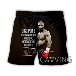 CAVVING 3D drukowane Mike Tyson letnie szorty plażowe Streetwear szybkie suche wygodne szorty spodenki dresowe dla kobiet/mężczyzn K02