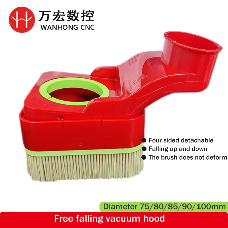 Крышка пылесборника с ЧПУ 75/80/85/90/100 мм для шпинделя гравировального станка