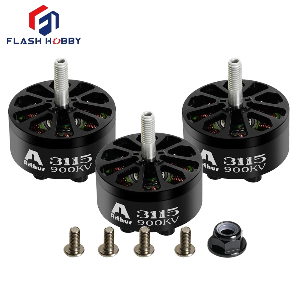 4 قطعة/الوحدة FlashHobby Arthur A3115 3115 KV900 5 مللي متر رمح BL المحرك