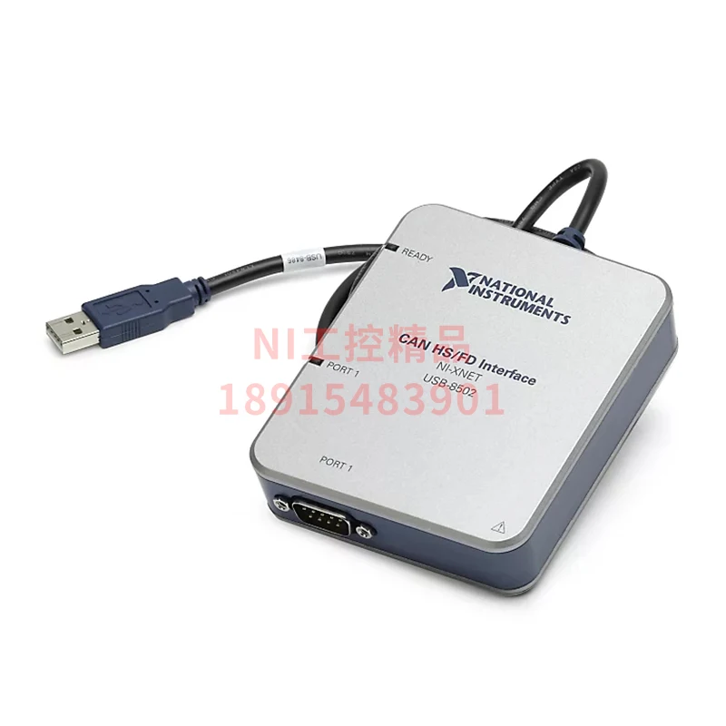 NI USB-8502 single port dual port CAN interface device