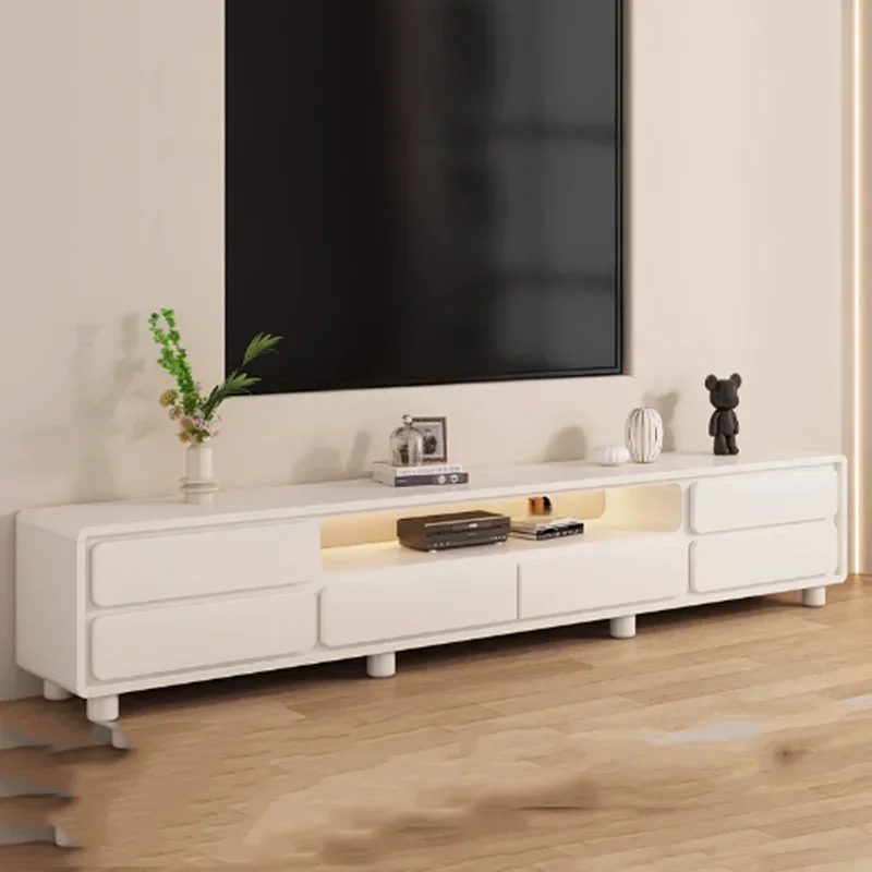 Nordic Luxury Cheap Tv Stand Drawers Extended Designer Salon Bedroom Tv Stand Modern White Soportes De Tv House Accessories