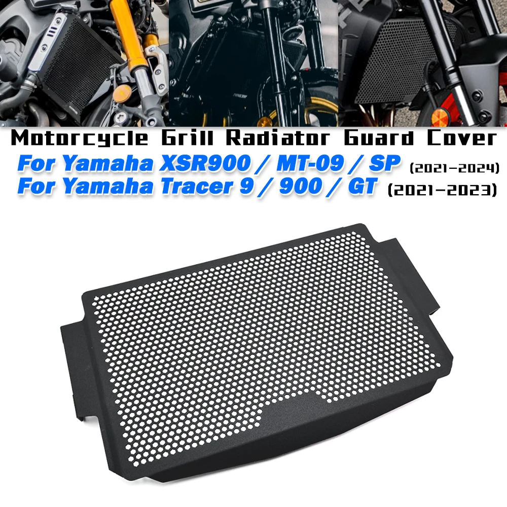 

For Yamaha MT-09 XSR900 Tracer 900GT 2021-2024 Motorcycle Radiator Grill Guard Cover Fit on Yamaha XSR900 2021 2022 2023 2024