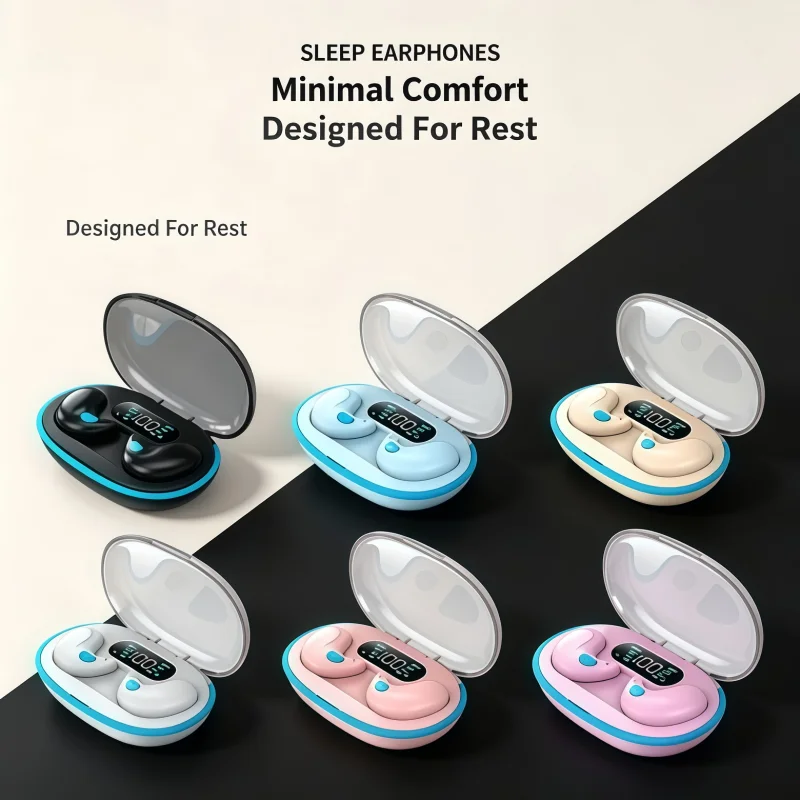 X55 wireless Bluetooth headphones, equipped with digital battery level display and quick charging function Exercise headphones
