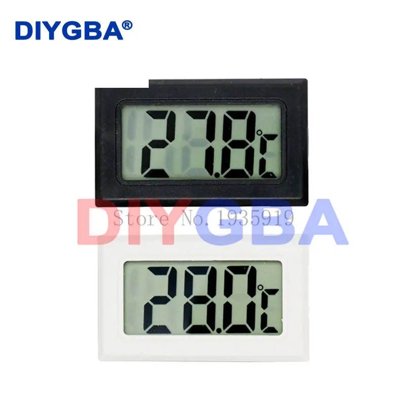 Mini LCD Digital Thermometer for Freezer Temperature -50~110 degree Refrigerator Fridge Thermometer indoor outdoor Probe