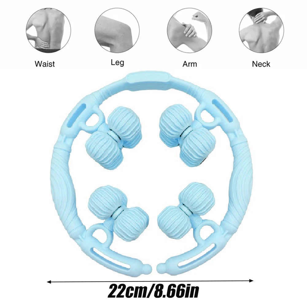 1PCS Cellulite Massage Tool,Travel Leg Massager,Office Massage Roller,No Assembly Portable Massage Roller,Relieve Soreness & Leg