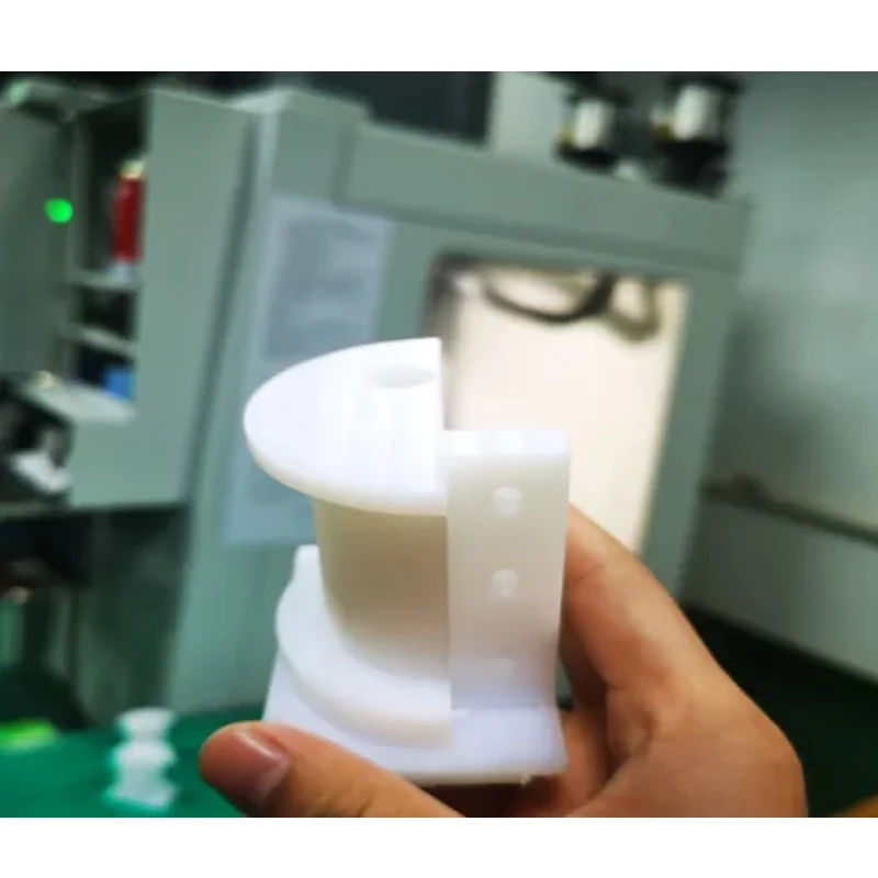 Professional CNC Plastic Machining Custom PVC ABS POM PC Nylon PEEK Components OEM Engineering Plastic Precision Prototype 1PC
