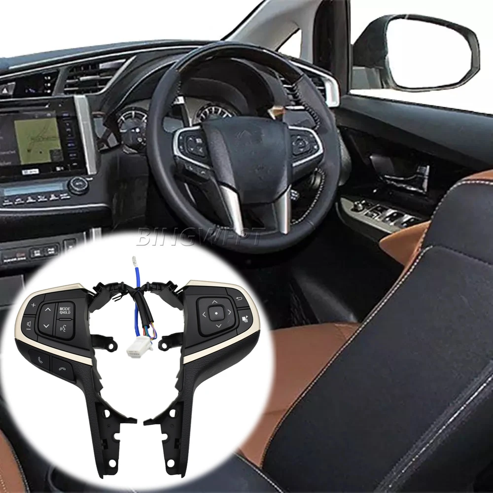BINGWFPT For Toyota Innova 2015-2021 Good Quality Multifunction Steering Wheel Combination Control Switch 84250-0K080