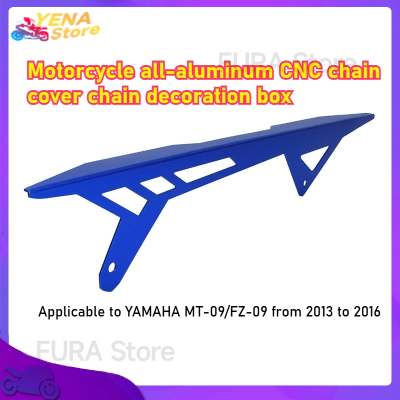 

It is applicable to the protective cover of the YAMAHA MT-09/FZ-09 motorcycle chain protector from 2013 to 2016