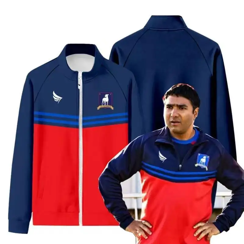 2024 Ted and Lasso Cosplay Men 3D Baseball Jacket Women Zipper Winter Passionate AFC Richmond Football Jersey Tracksuit Clothing