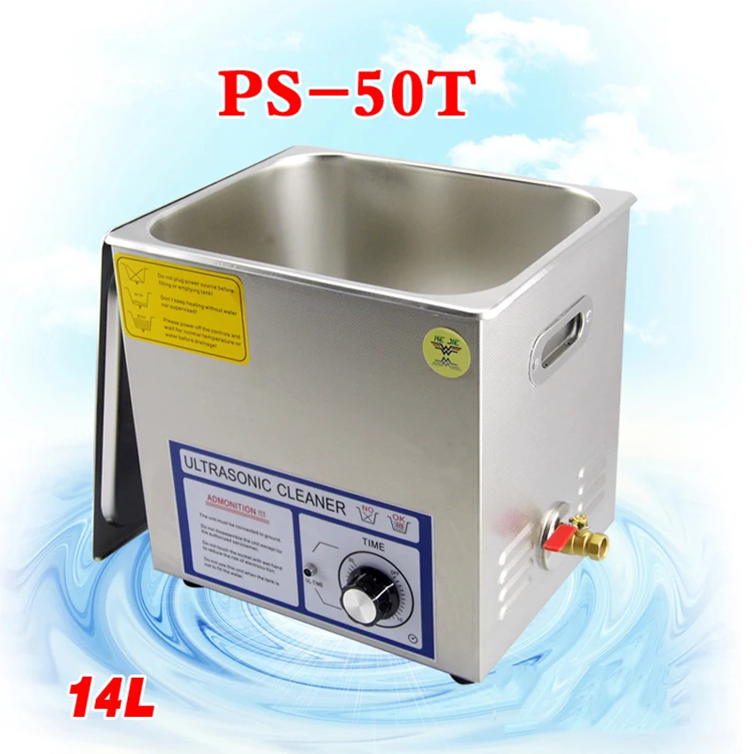 

1PC110V/220V PS-50T 240W14L Ultrasonic cleaning machines circuit board parts laboratory cleaner/electronic products etc