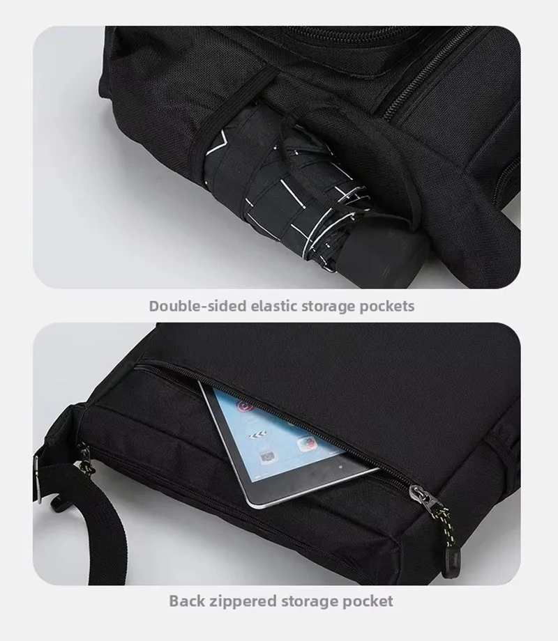 Herren-Umhängetasche, Crossbody-Schultertasche, kleine Sling-Tasche für Arbeit und Business, wasserdichte Oxford-Tasche, Umhängetasche 2026 – Detail 6