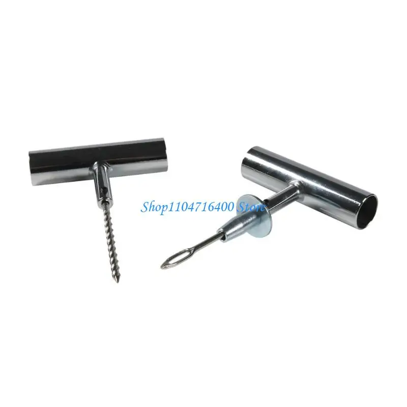 Conjunto reparo tipo y1gd com caixa armazenamento, conjunto plugue pneu carro, solução conveniente e eficaz, para