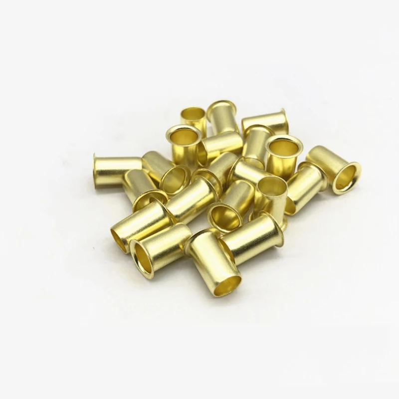 

10PCS 4mm 6mm 8mm 10mm 12mm 14mm 16mm 18mm Brass Oil Tube Bushing Core Fit Nylon Tube For Compression Sleeve Pipe Fitting