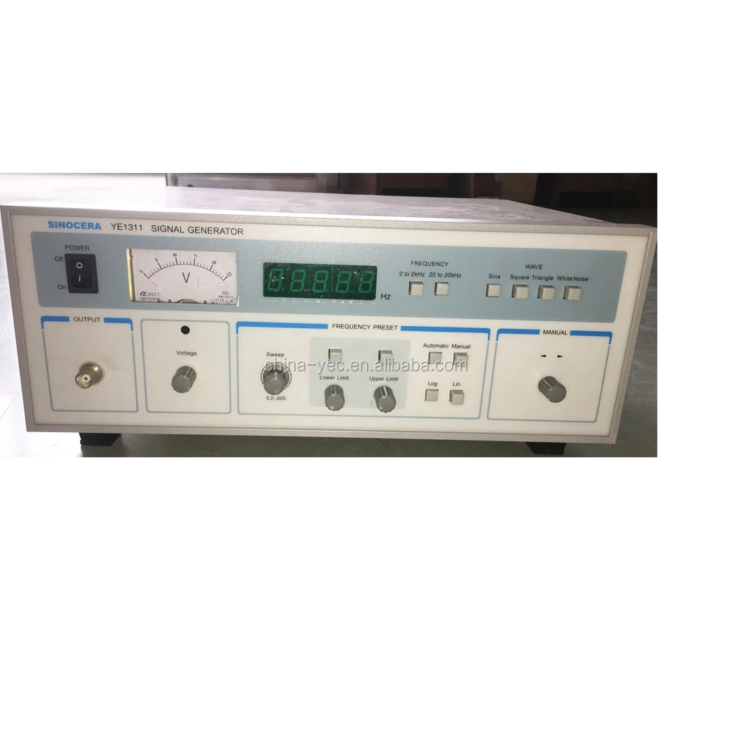 Générateur de signaux morts de balayage, 2-20Hz