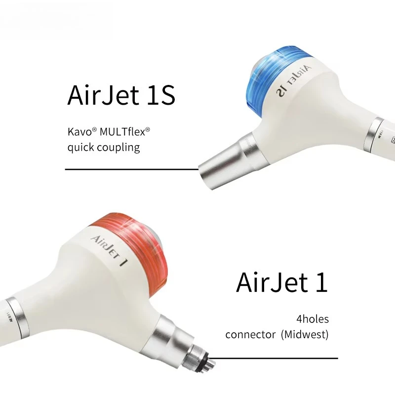 Dental Teeth Polishing Handpiece Gun Whitening Spray Polisher Air Prophy 1S Scaling Sandblasting With M4 Kavo Coupler
