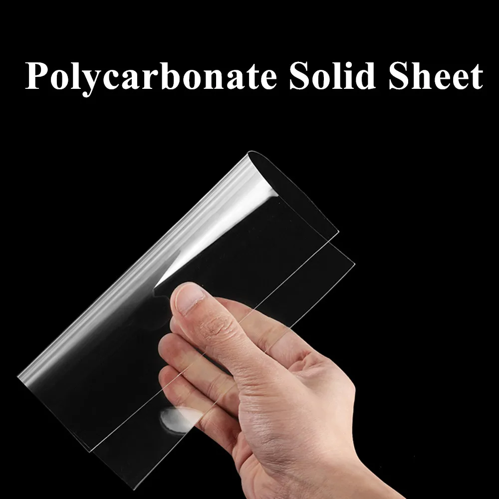 PC Sheet Transparent Plastic Plate Thickness 3mm 4mm Polycarbonate Board customized service 2mm 3mm 4mm 5mm 6mm