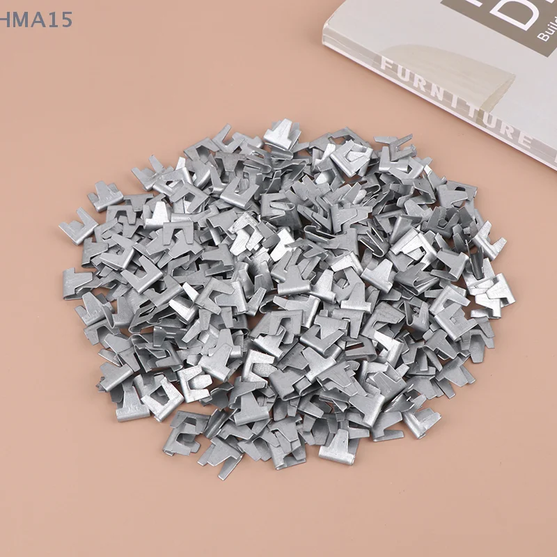 300 Pcs Cage Assembly Accessories Special Stainless Steel Buckle Nail Length 11mm 1 PACKAGE QUANTITY 285-310 PCS