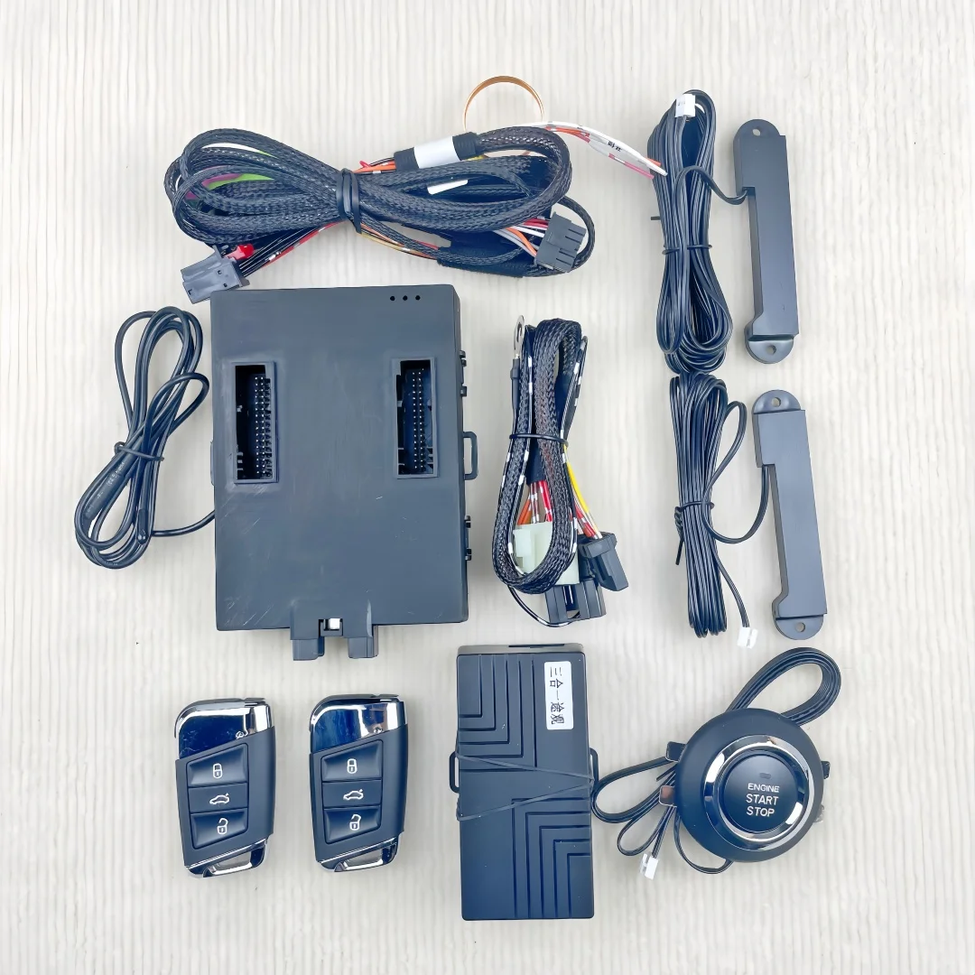 Upgrade Passive Keyless Entry For VW Golf 6,Convert Car To Push Button Start Kit Remote Car Starter